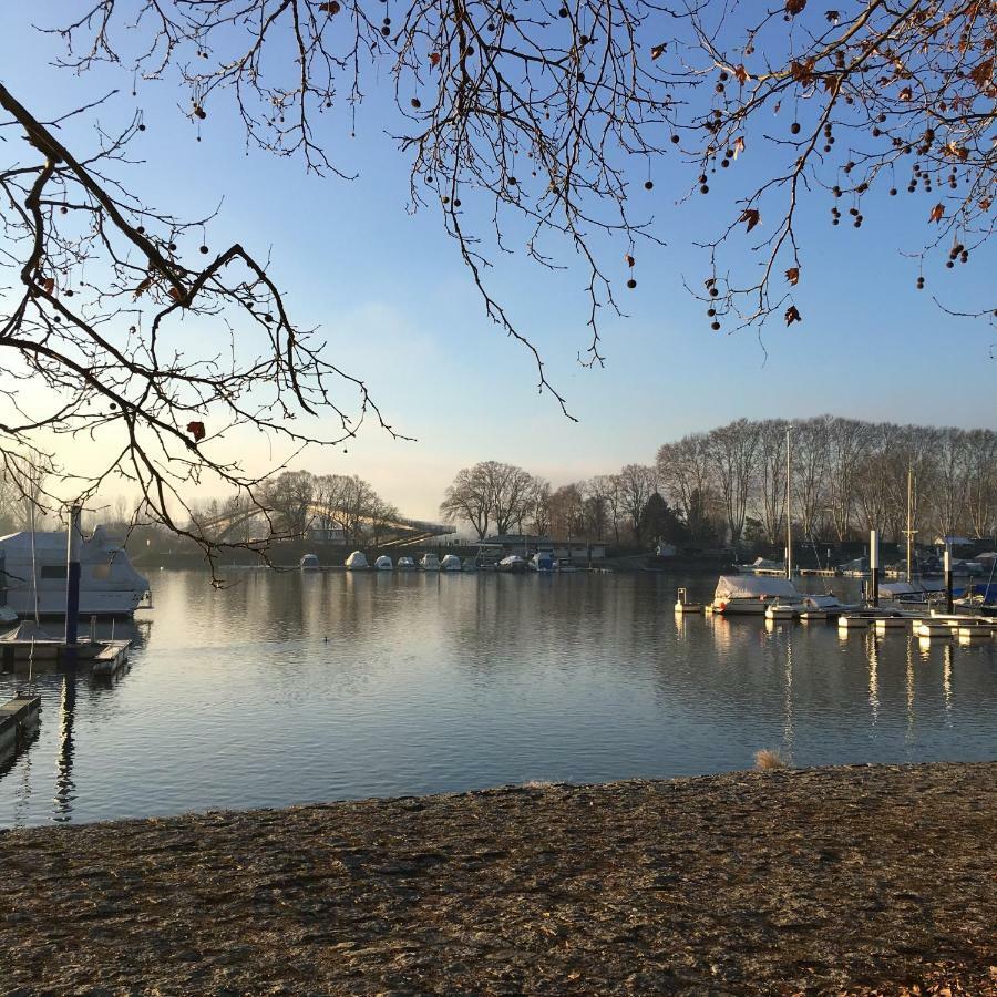 Schmuckkaestle Am Hafen Lejlighed Wiesbaden Eksteriør billede